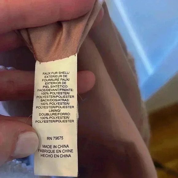 Lucky Brand Teddy Jacket-Sz L - Picture 9 of 9